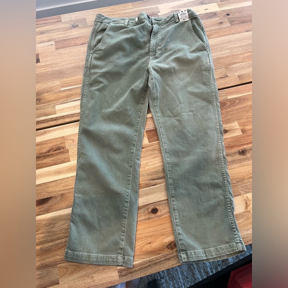 AMO easy trousor relaxed cropped